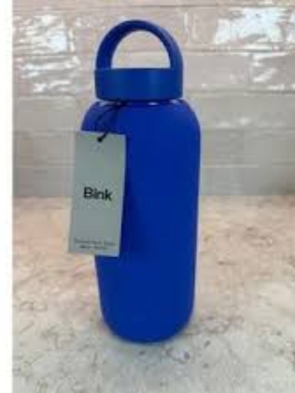 Bink Glass Water Bottle in the color Cobalt